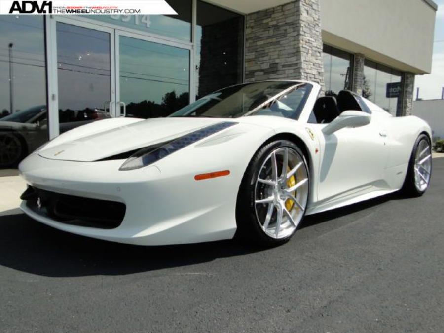  Ferrari 458 Italia on ADV.1 Wheels (ADV50MV1SL) 2015 года  (фото 9 из 16)